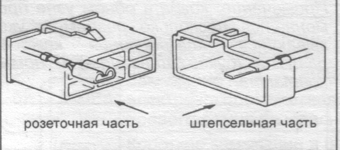 разъемы TOYOTA FIELDER