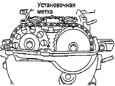 Механическая часть двигателей 1NZ-FE (1,5) и 2NZ-FE (1,3) TOYOTA